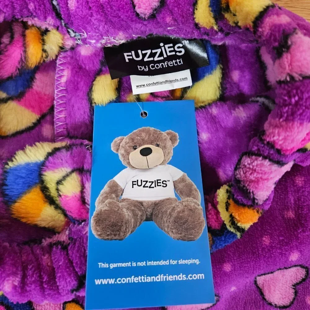 Pajama Pants Girl Size XS 5/6 Kids Sleepwear Plush Fleece Sleep Fuzzy PJ NWT